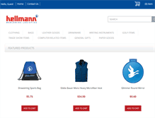 Tablet Screenshot of networkshop.hellmann.net